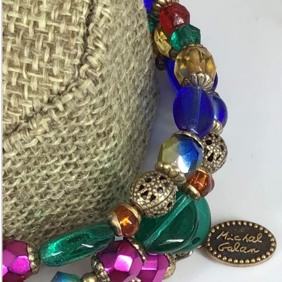 Michal Golan Multi Beaded Bracelet - Picture 7 of 7